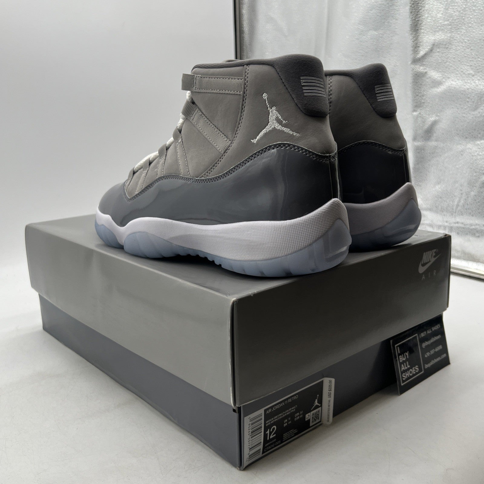 Size 12 - Air Jordan 11 Retro High Cool Grey (CT8012-005)
