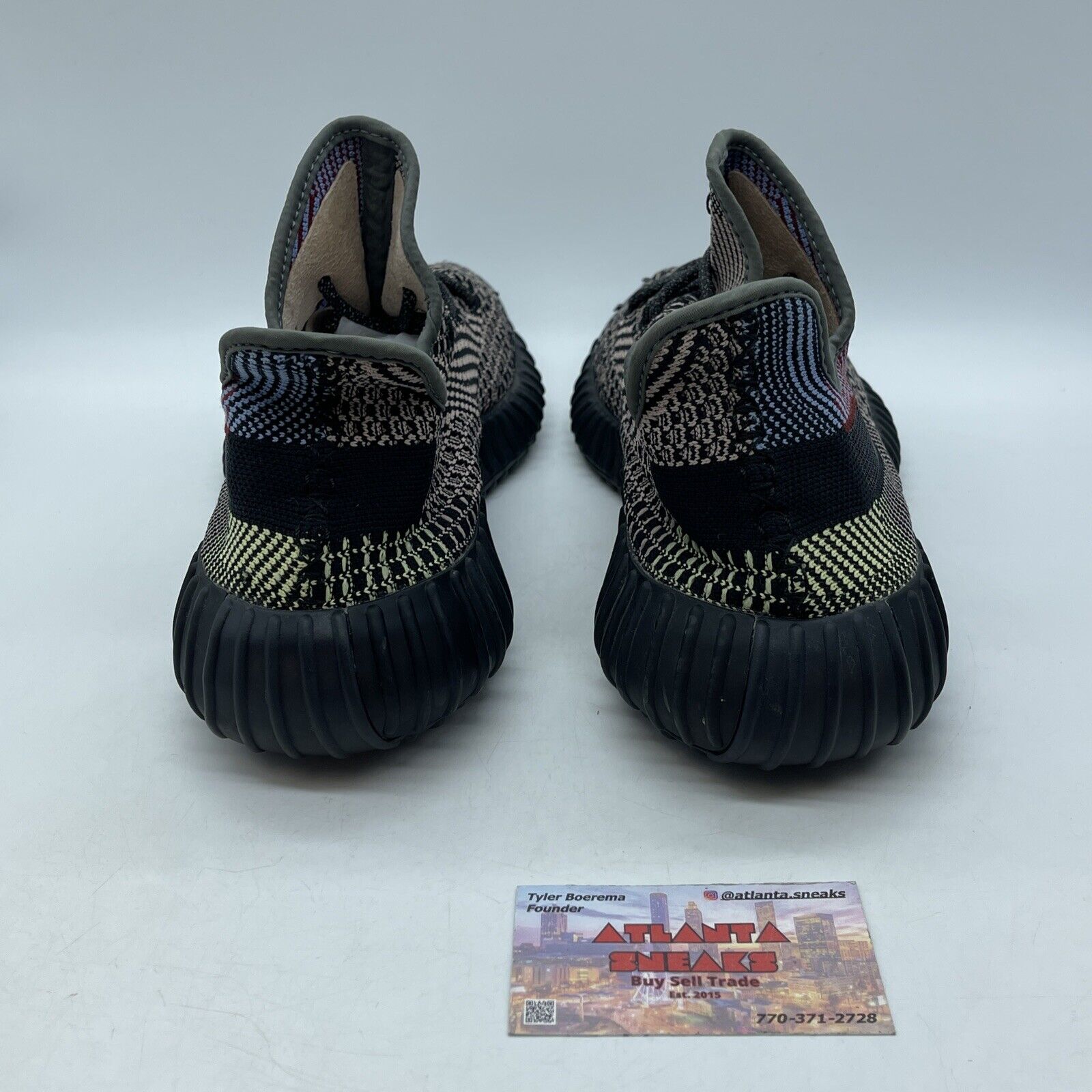 Size 13.5 - adidas Yeezy Boost 350 V2 Yecheil Non-Reflective Black Red (FW5190)