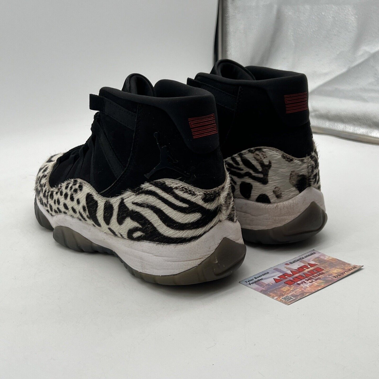 Size 11 - Air Jordan 11 Retro Animal Instinct W Black White (AR0715-010)