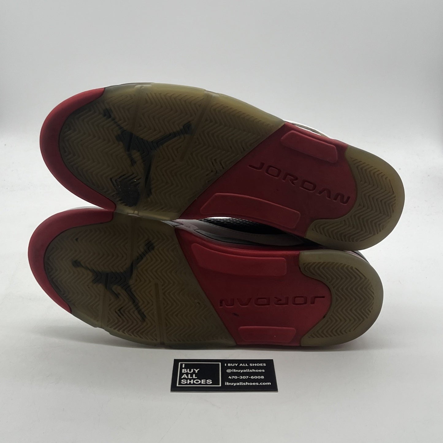 Size 13 - Air Jordan 5 Retro 2016 Low Fire Red (819171-101)