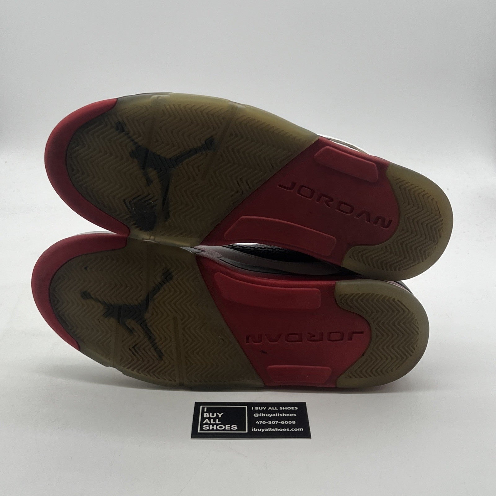 Size 13 - Air Jordan 5 Retro 2016 Low Fire Red (819171-101)
