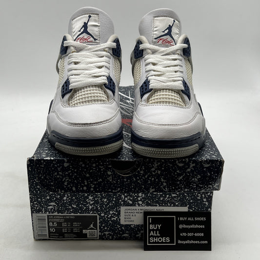 Size 8.5 - Air Jordan 4 Retro Mid Midnight Navy (DH6927-140)