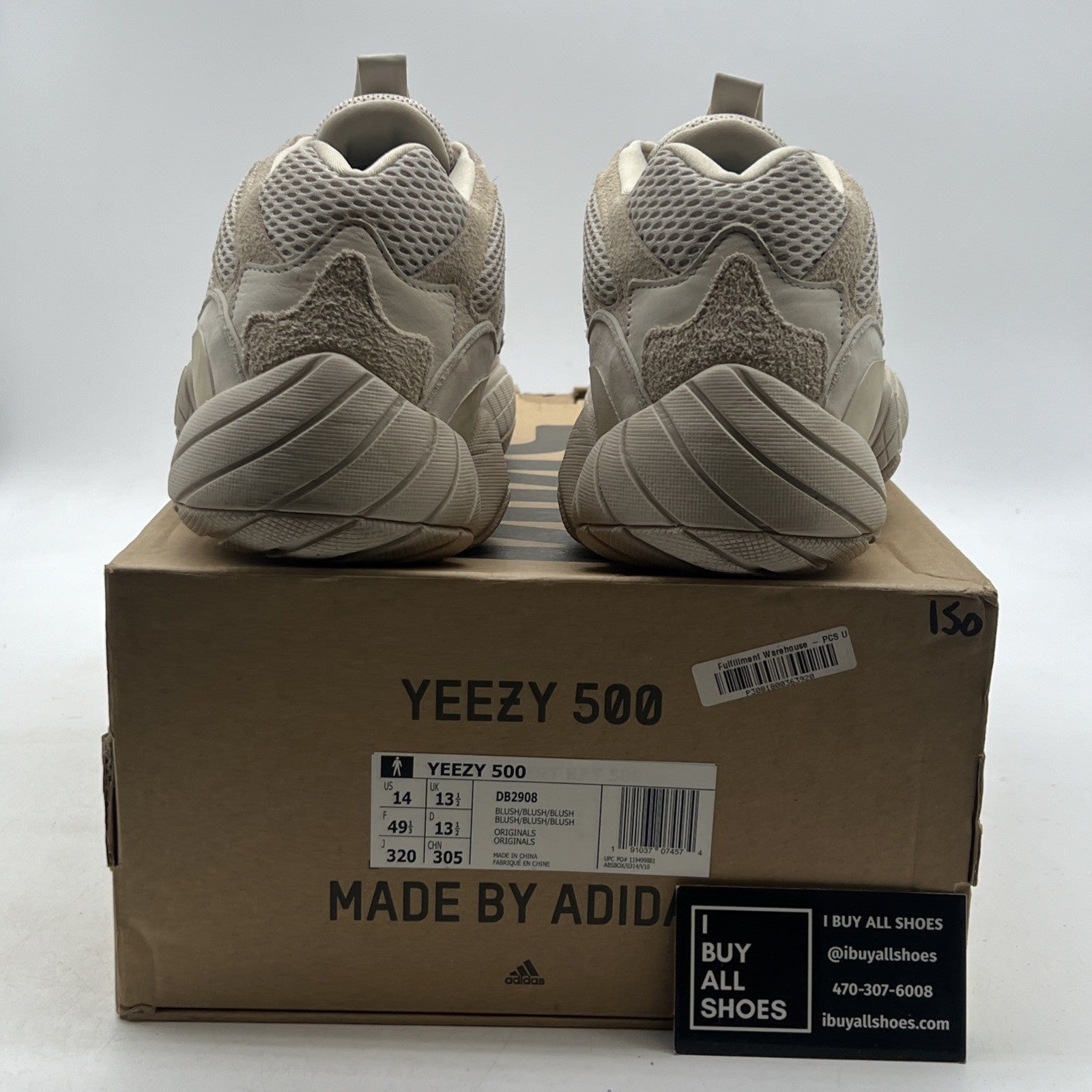Size 14 - adidas Yeezy 500 Blush (DB2908)