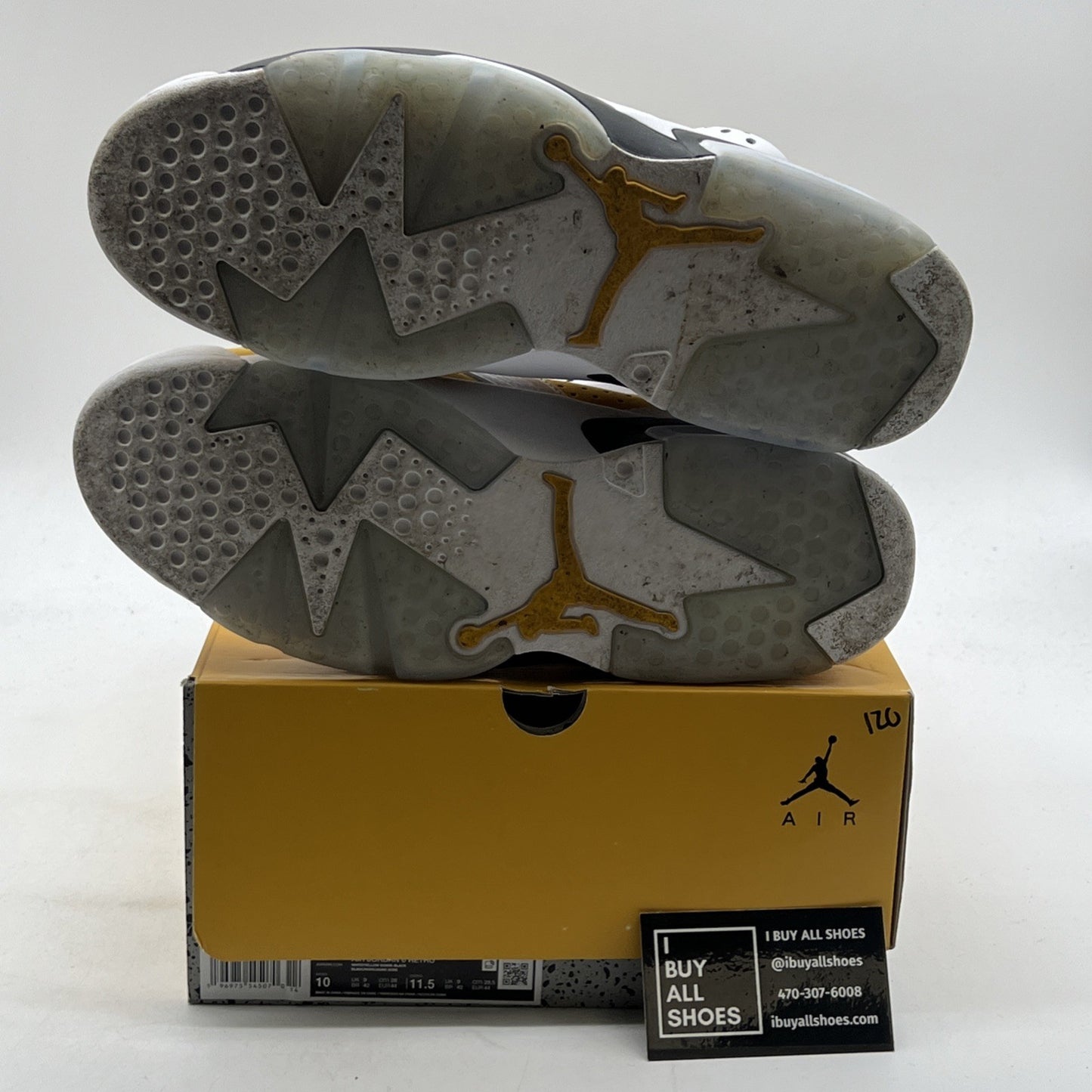 Size 10 - Air Jordan 6 Retro Yellow Ochre (CT8529-170)