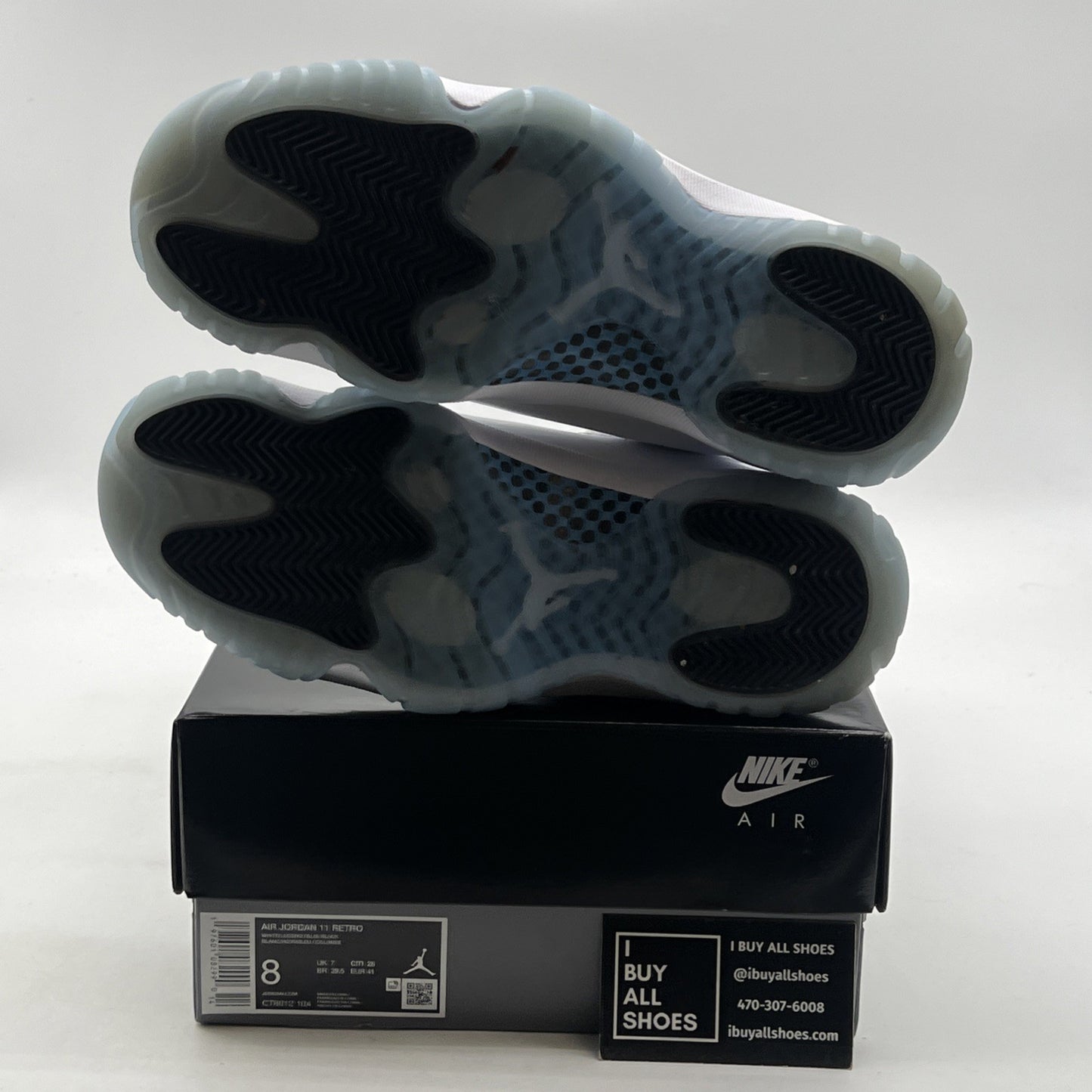 Size 8 - Air Jordan 11 Retro 2024 Legend Blue / Columbia (CT8012-104)