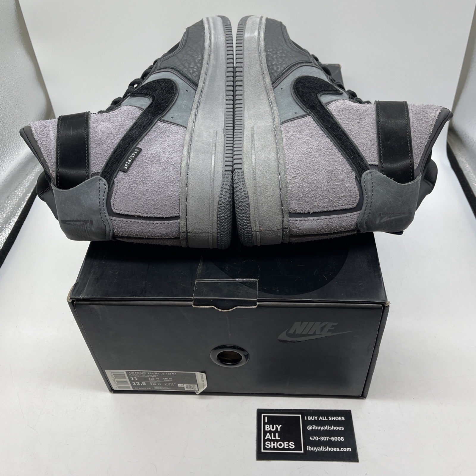Size 11 - Nike A Ma Maniére x Air Force 1 High Hand Wash Cold (CT6665-001)