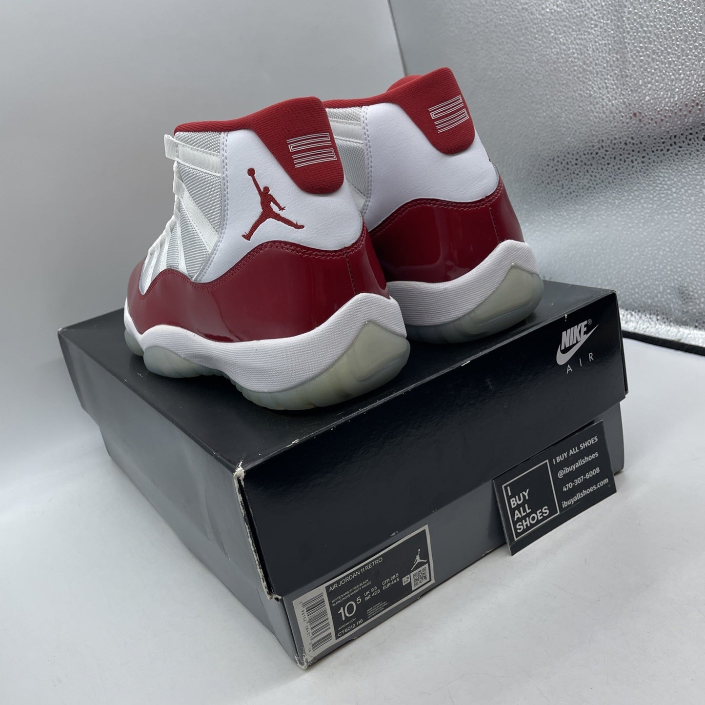 Size 10.5 - Air Jordan 11 Retro High Cherry (CT8012-116)
