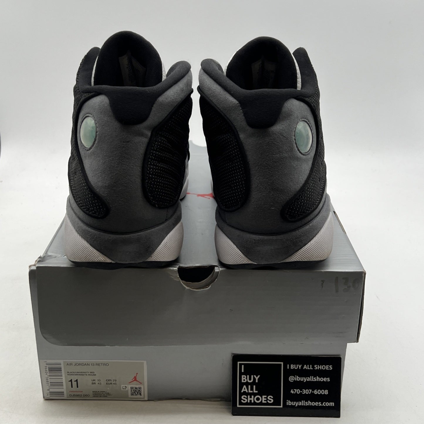 Size 11 - Air Jordan 13 Retro Black Flint DJ5082-060)