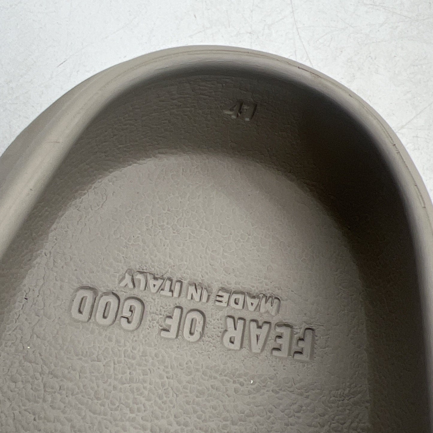 Size 41 - Fear of God The California Mule Slides Womens (FG80-100EVA)