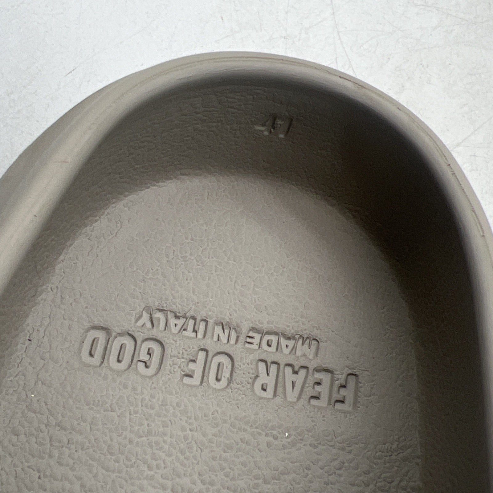 Size 41 - Fear of God The California Mule Slides Womens (FG80-100EVA)