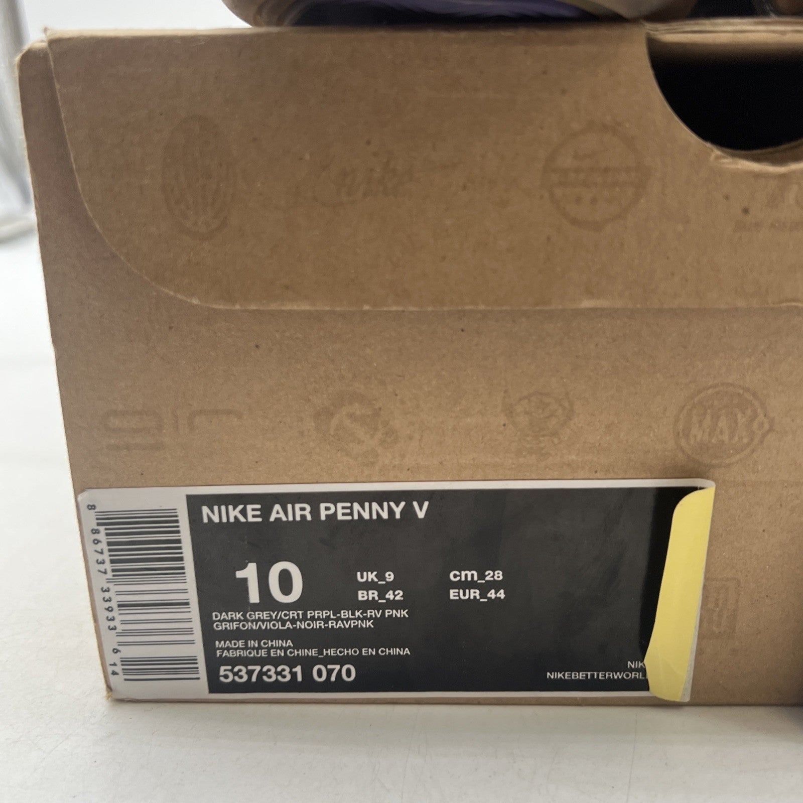 Size 10 - Nike Air Penny 5 Phoenix (537331-070)