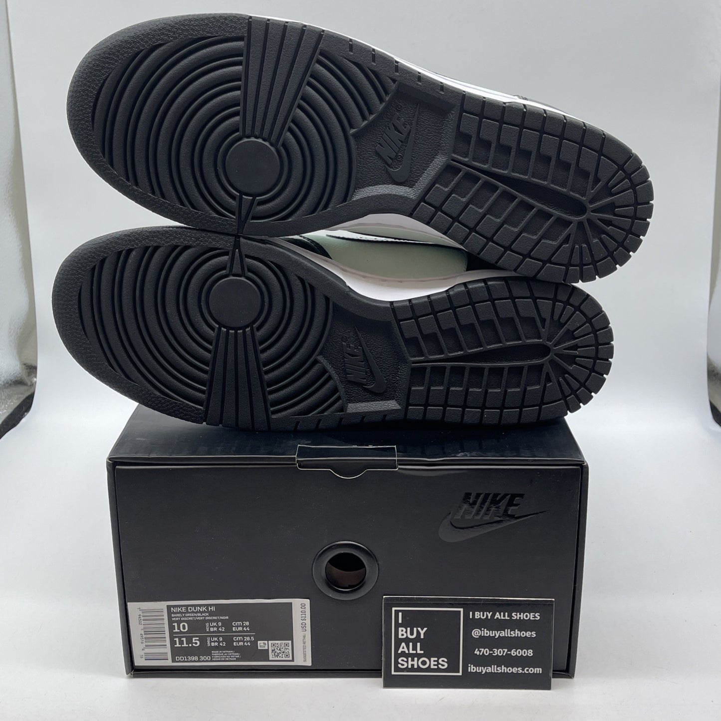 Size 10 - Nike Dunk SE High All Star 2021 White Black Leather (DD1398-300)