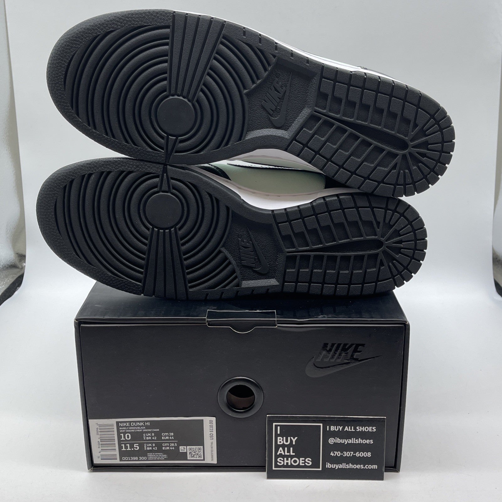Size 10 - Nike Dunk SE High All Star 2021 White Black Leather (DD1398-300)