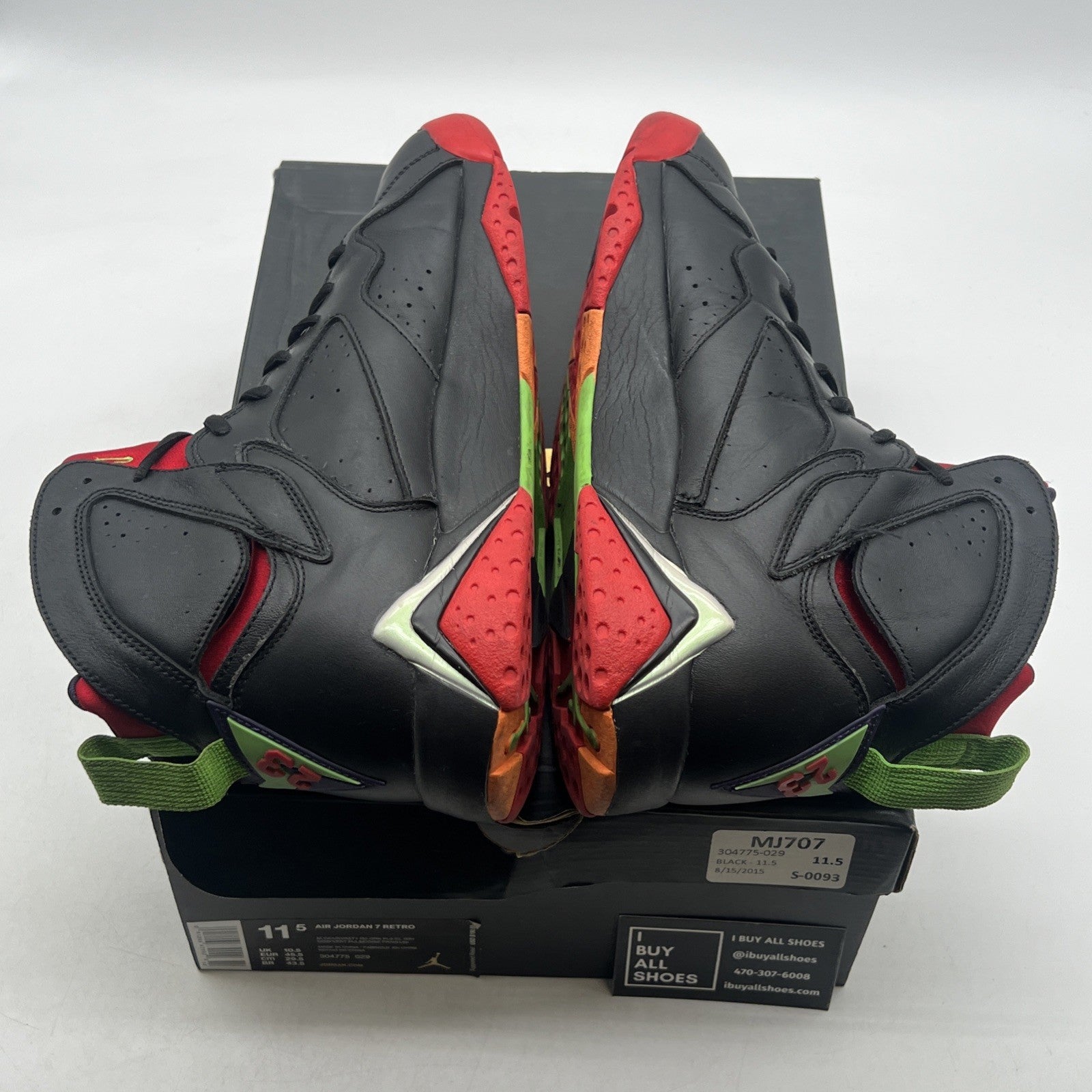 Size 11.5 - Air Jordan 7 Retro Marvin the Martian (304775-029)