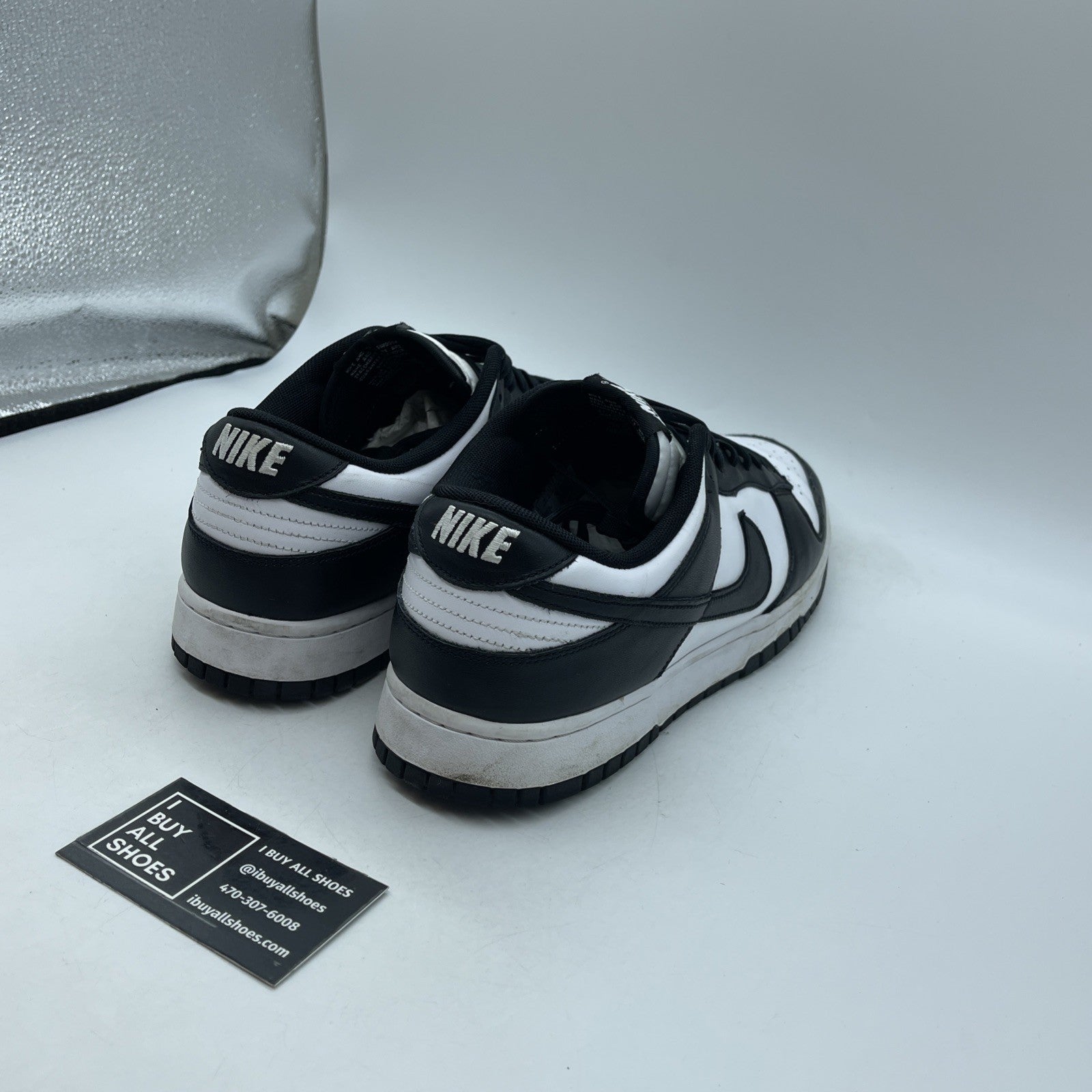 Size 12 - Nike Dunk Low Black White (DD1391-100)