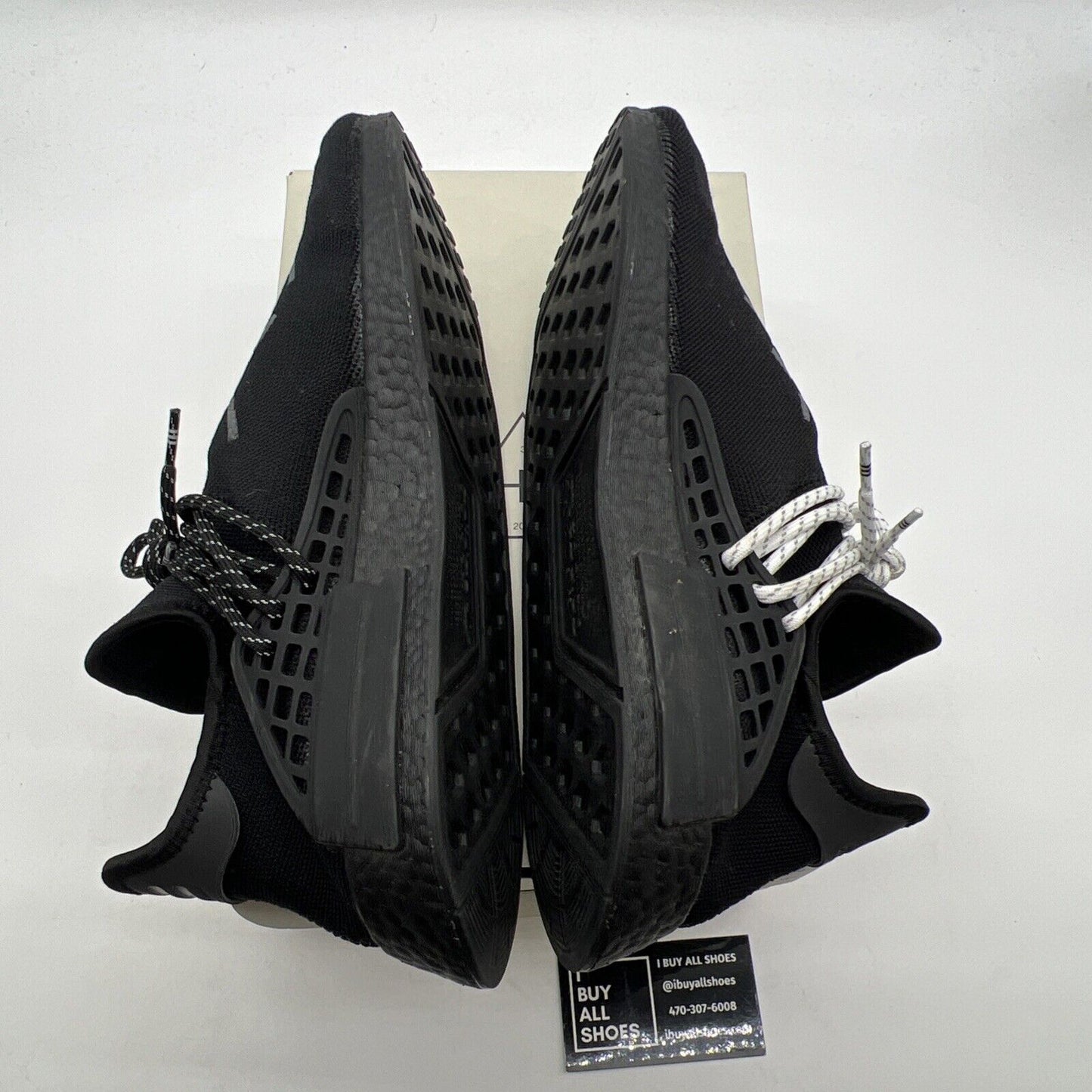 Size 11.5 - adidas Pharrell x NMD Human Race Black (GY0093)