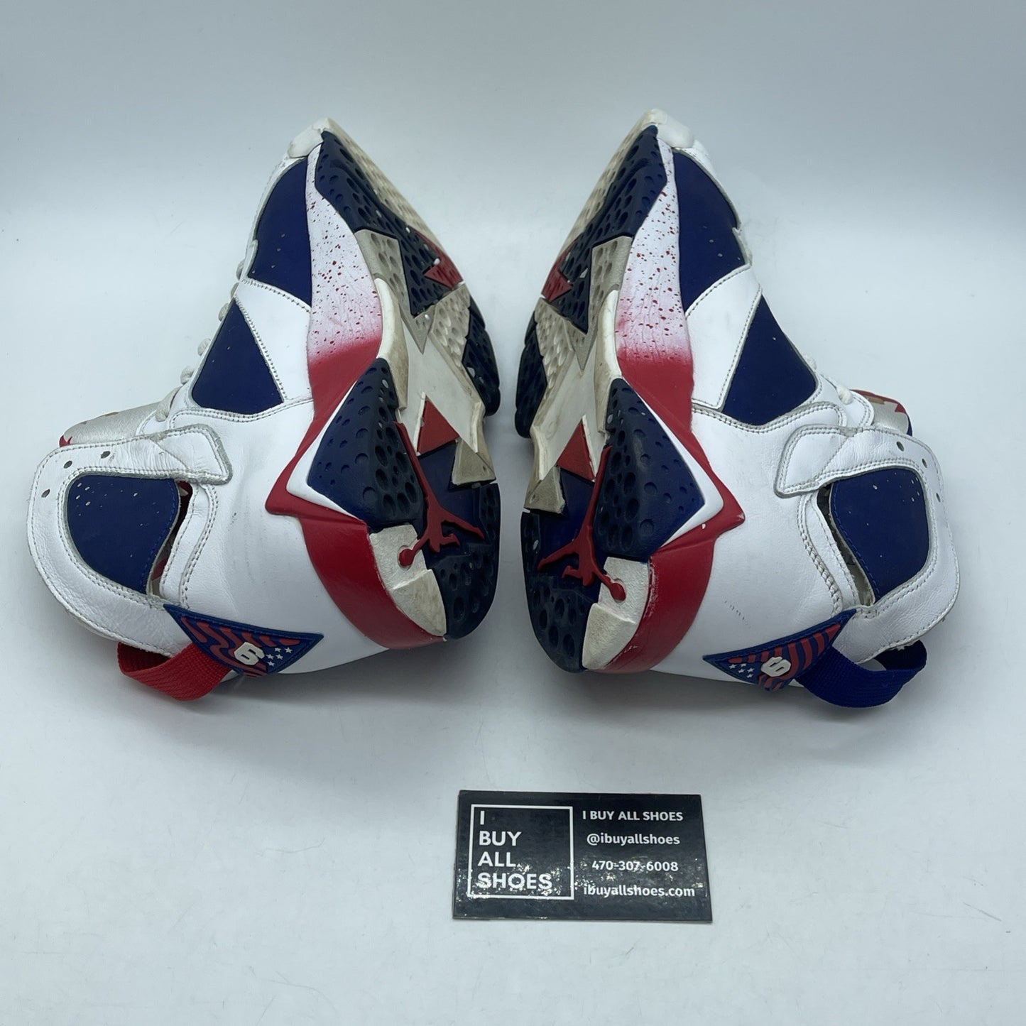 Size 11 - Air Jordan 7 Retro Tinker Alternate Blue White Leather (304775-123)