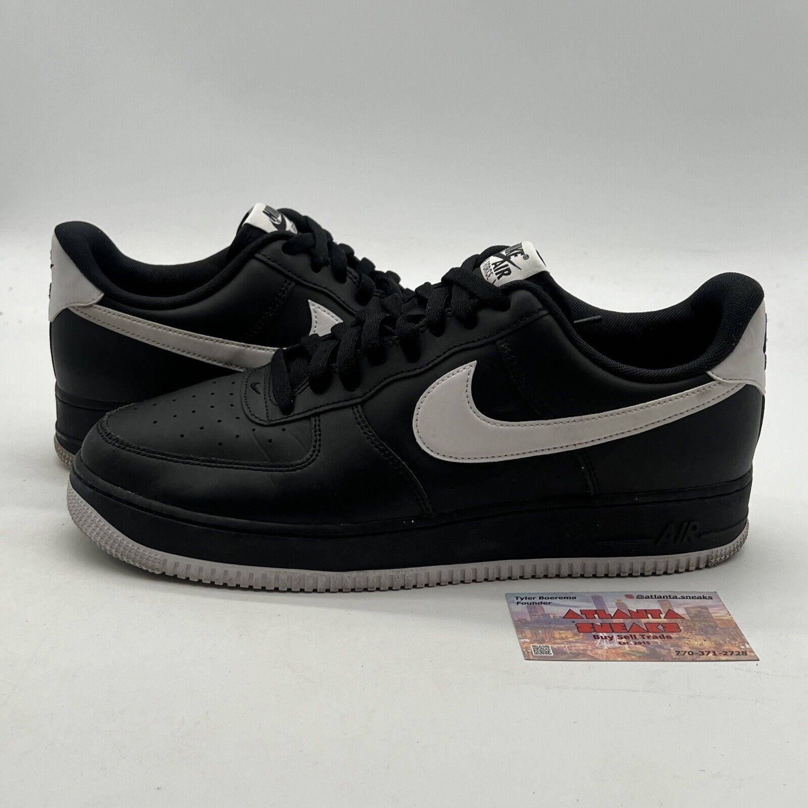 Size 11 - Nike Air Force 1 '07 Black White (DC2911-002)