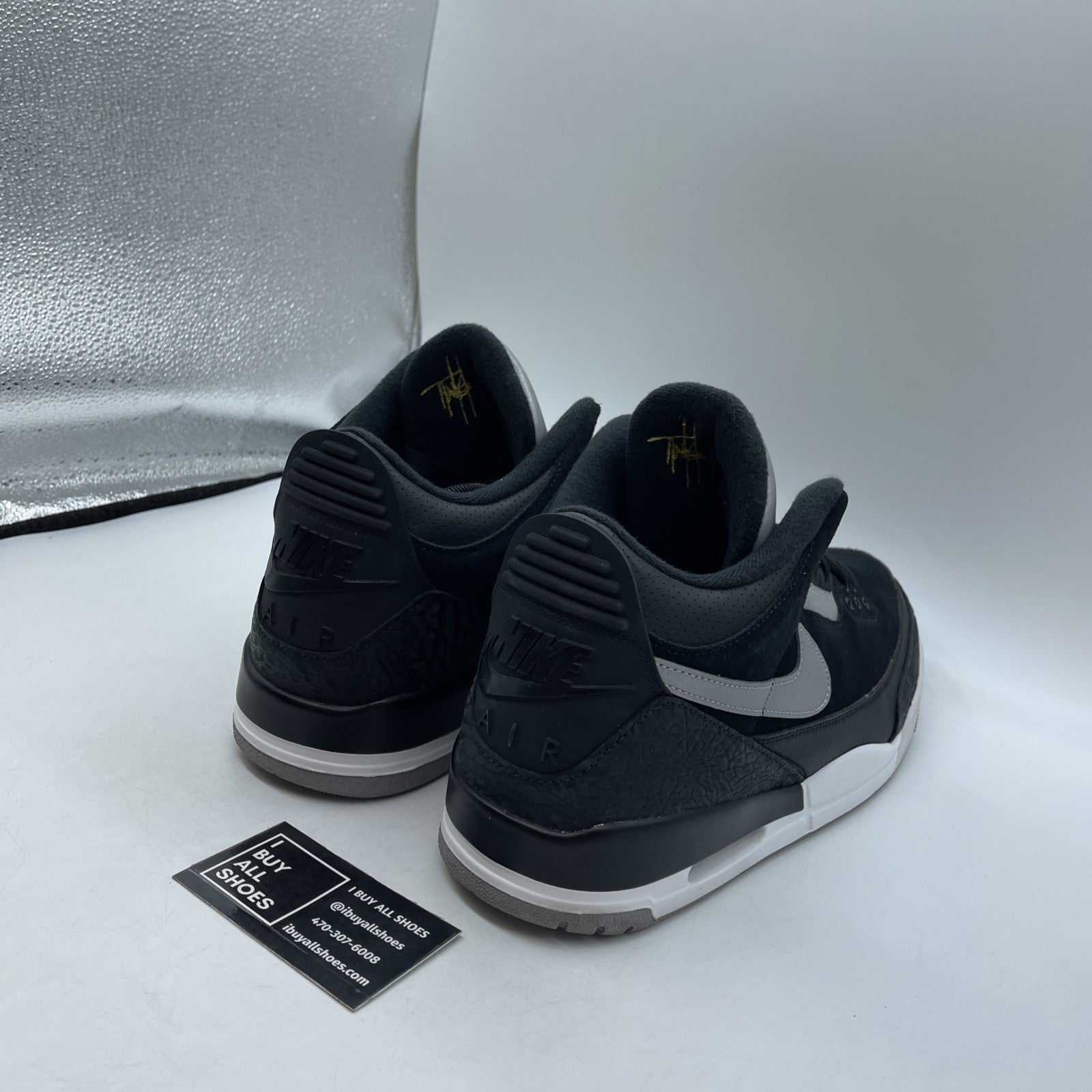 Size 14 - Air Jordan 3 Retro Tinker SP Black Cement (CK4348-007)