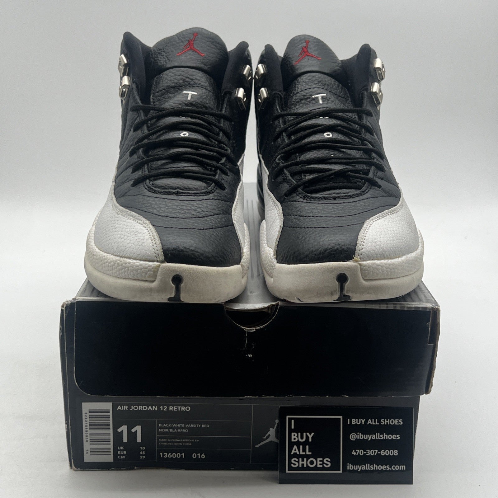 Size 11 - Air Jordan 12 Retro 2004 Playoff (136001-016)