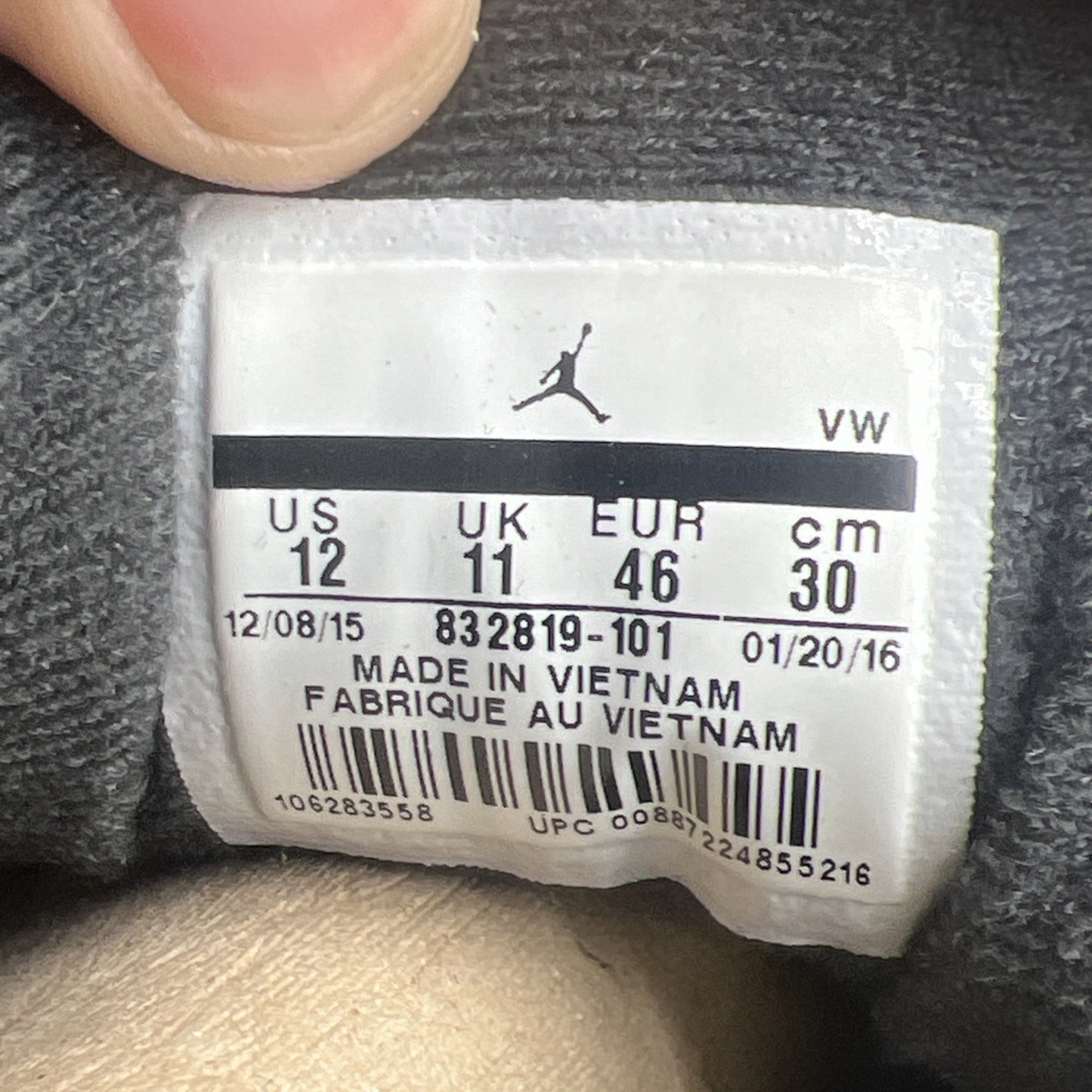 Size 12 - Air Jordan 2 Retro 2016 Low Chicago (832819-101)