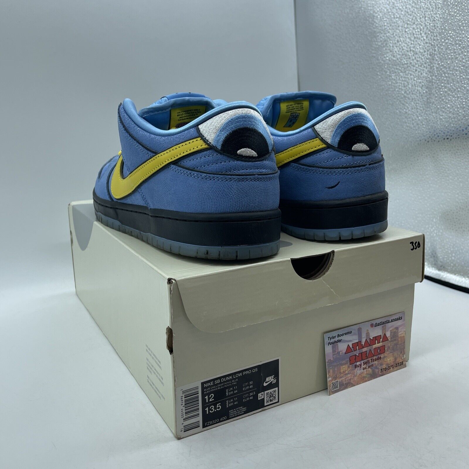 Size 12.5 - Nike The Powerpuff Girls x Dunk Pro SB QS Low Bubbles (FZ8320-400)