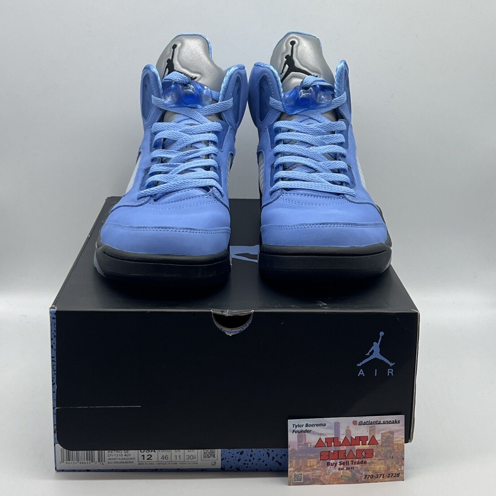 Size 12 - Jordan 5 Retro SE Mid UNC Brand New Og All