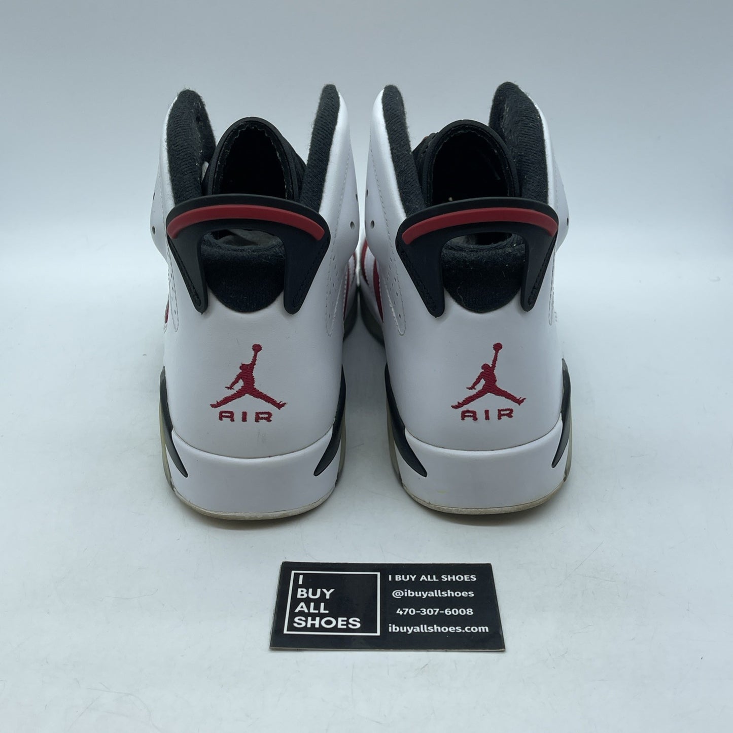 Size 10.5 - Air Jordan 6 Retro 2014 Carmine White Red Suede (384664-160)
