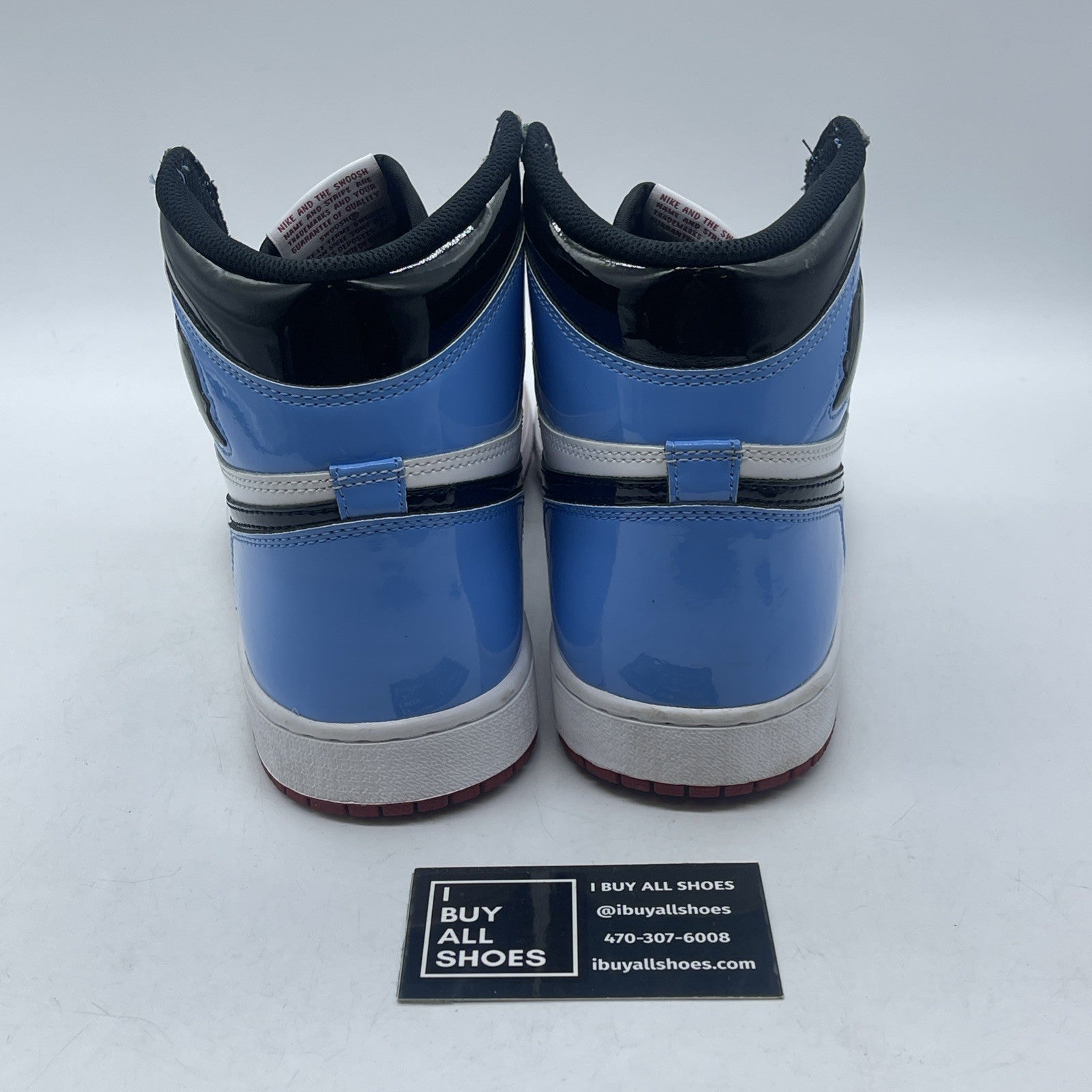 Size 9.5 - Jordan 1 Retro OG High Fearless Blue Red Leather (CK5666-100)