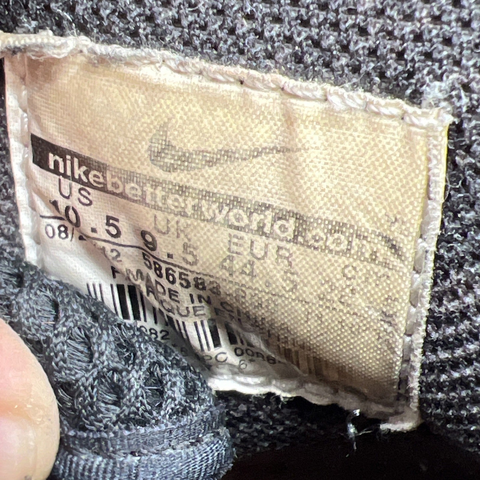 Size 10.5 - Nike Air Force 1 Foamposite Bhm Qs Black History Month (586582-800)
