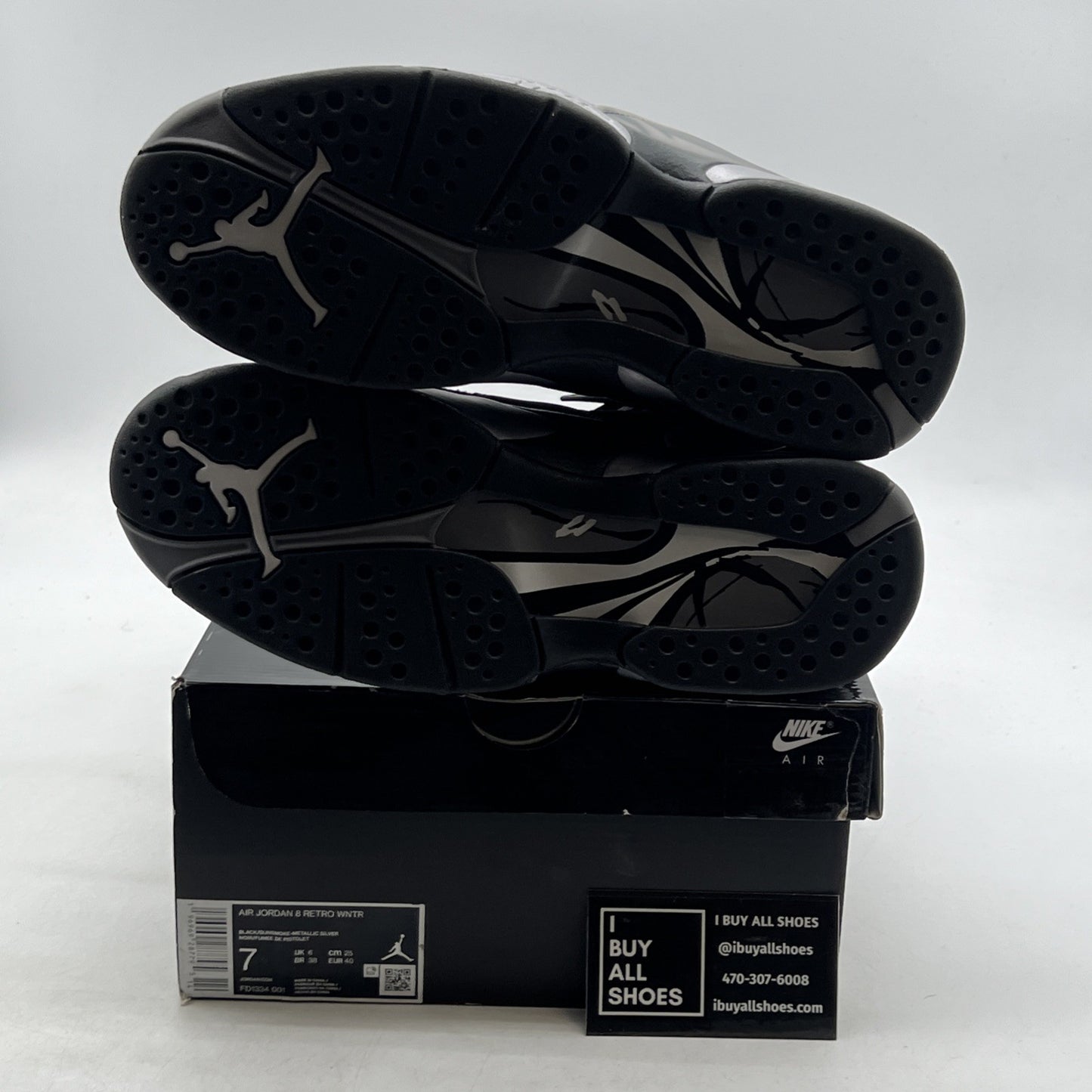 Size 7 - Air Jordan 8 Retro Winterized Gunsmoke (FD1334-001)