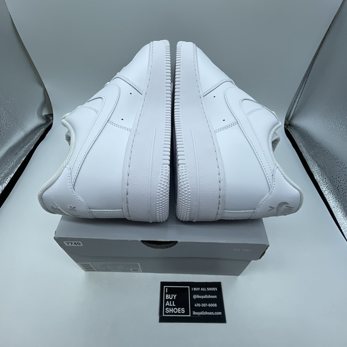 Size 12 - Nike Air Force 1 '07 Low Triple White (CW2288-111)