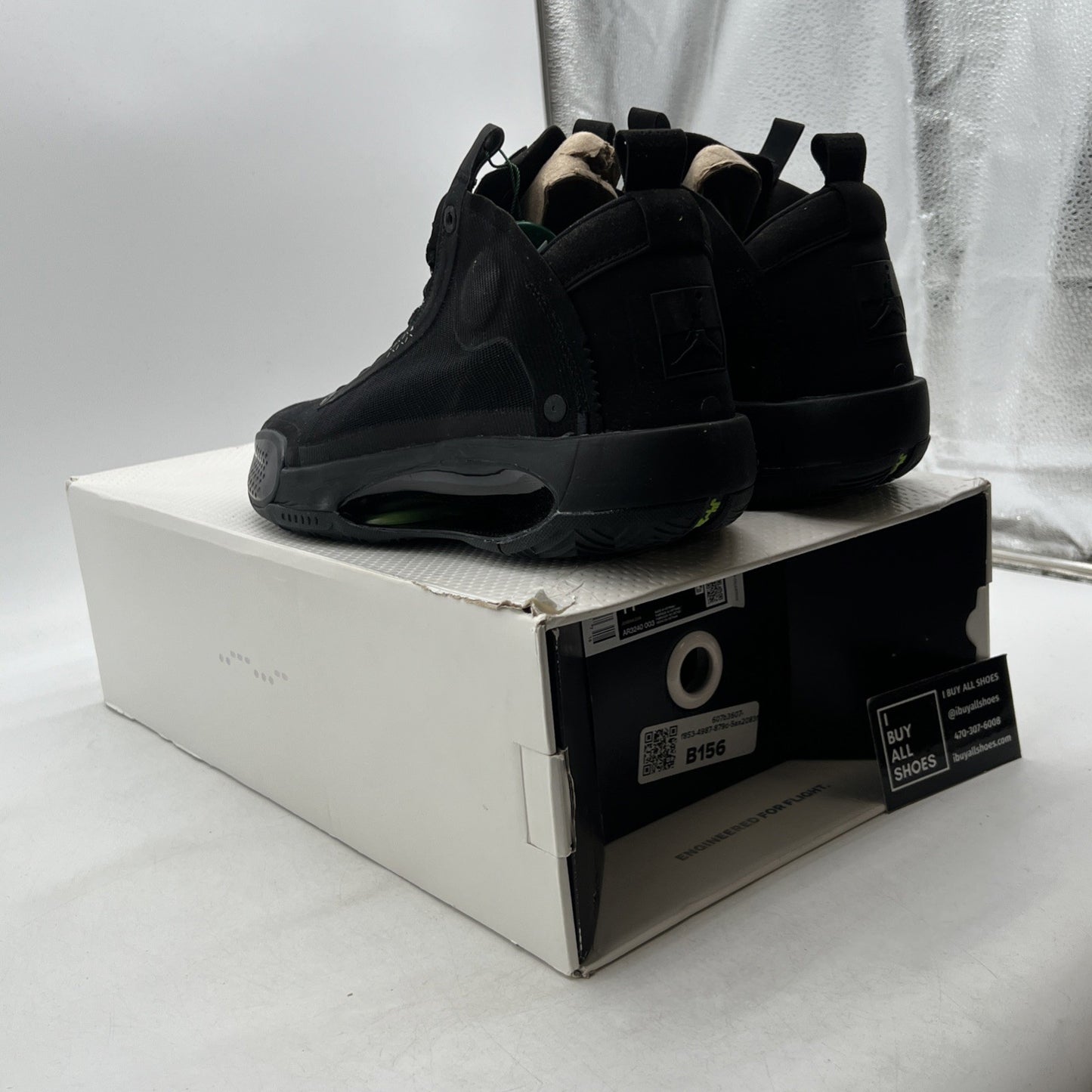Size 11.5 - Air Jordan 34 Black Cat (AR3240-003)