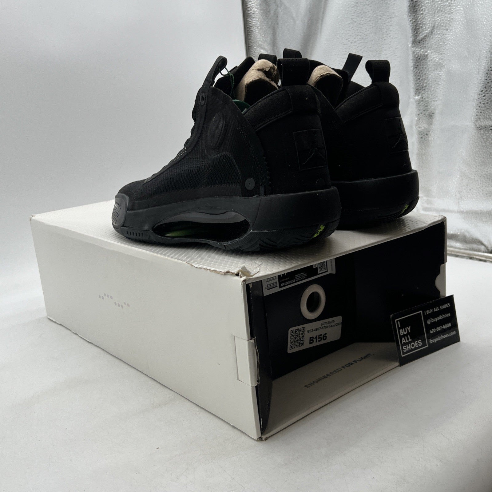 Size 11.5 - Air Jordan 34 Black Cat (AR3240-003)