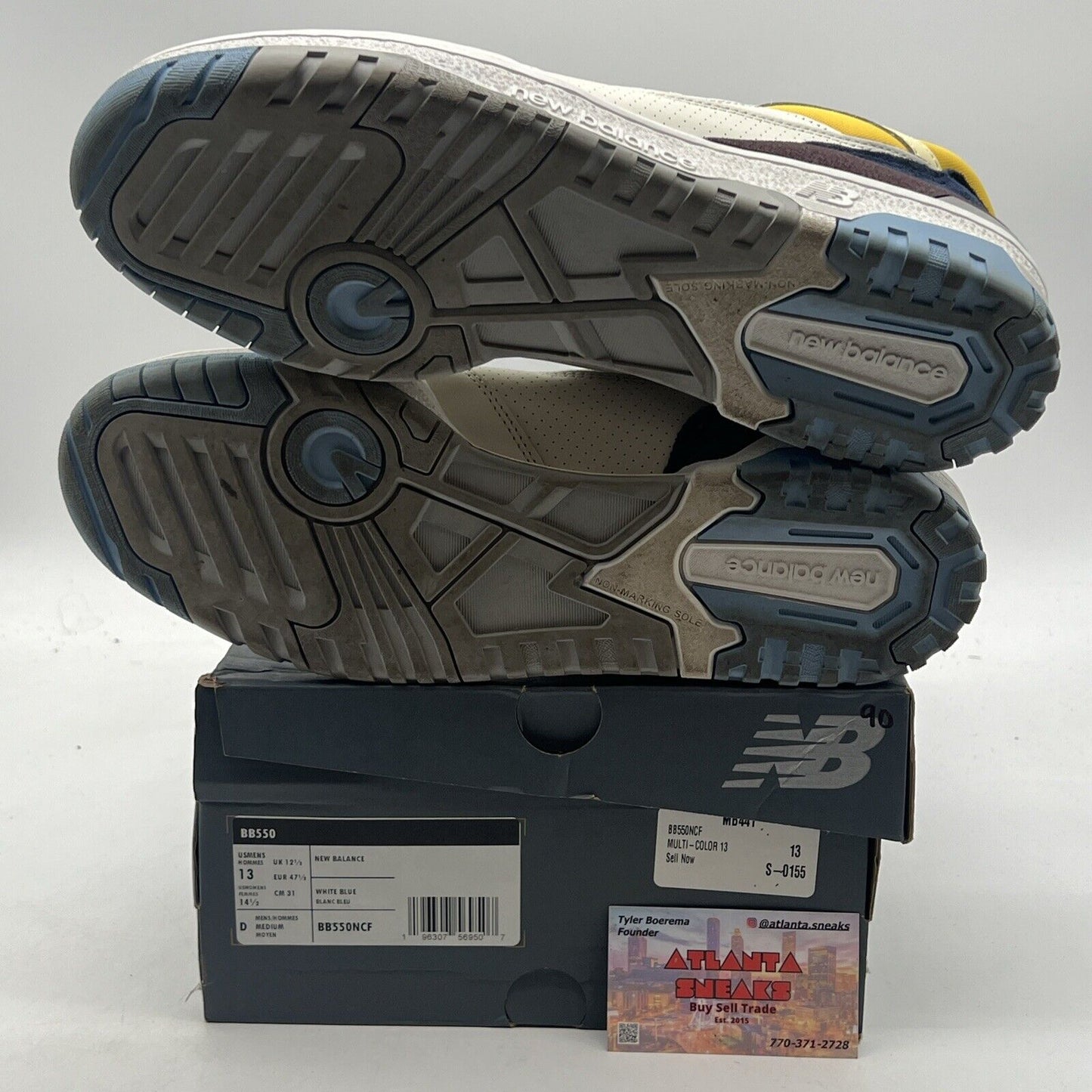 Size 13 - New Balance 550 Marquette (BB550NCF)