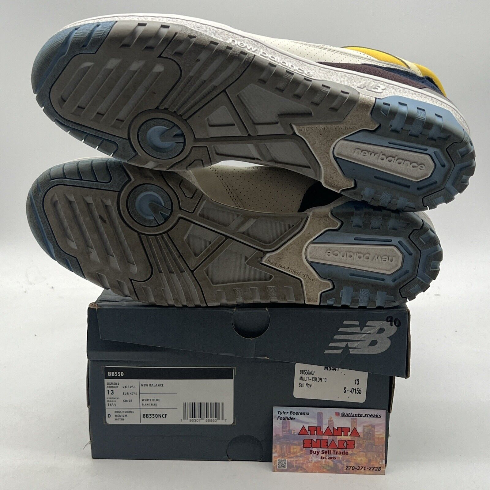 Size 13 - New Balance 550 Marquette (BB550NCF)