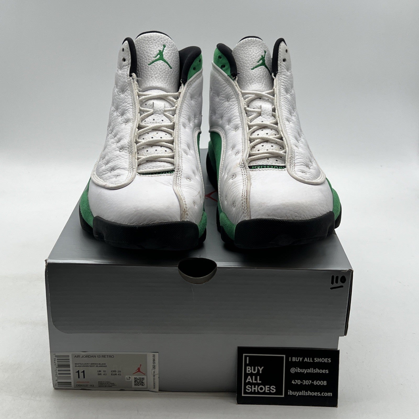 Size 11 - Jordan 13 Retro Lucky Green 2020 - (DB6537-113)