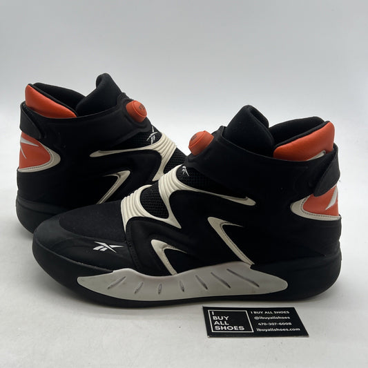 Size 12 - Reebok Basketball Shoes Black White Classics Instapump Fury Zone