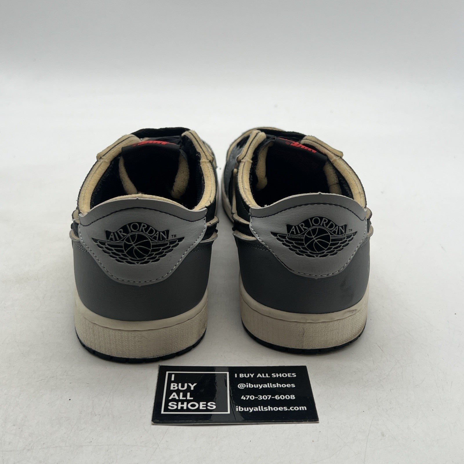 Size 13 - Air Jordan 1 Retro Low OG EX Dark Smoke Gray 2022 (DV0982-006)