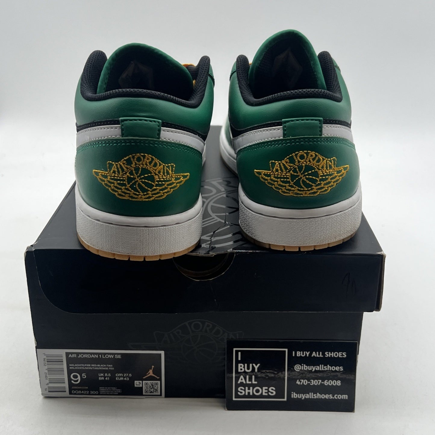 Size 9.5 - Air Jordan 1 SE Low Christmas (DQ8422-300)