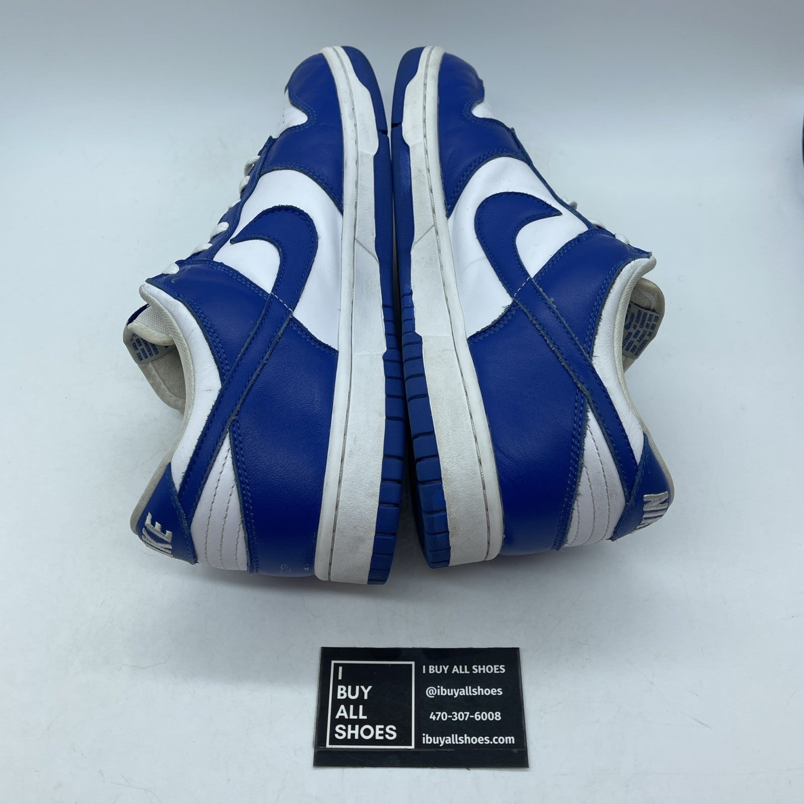 Size 12 - Nike Dunk Low Retro SP Kentucky 2020 Blue White Leather (CU1726-100)