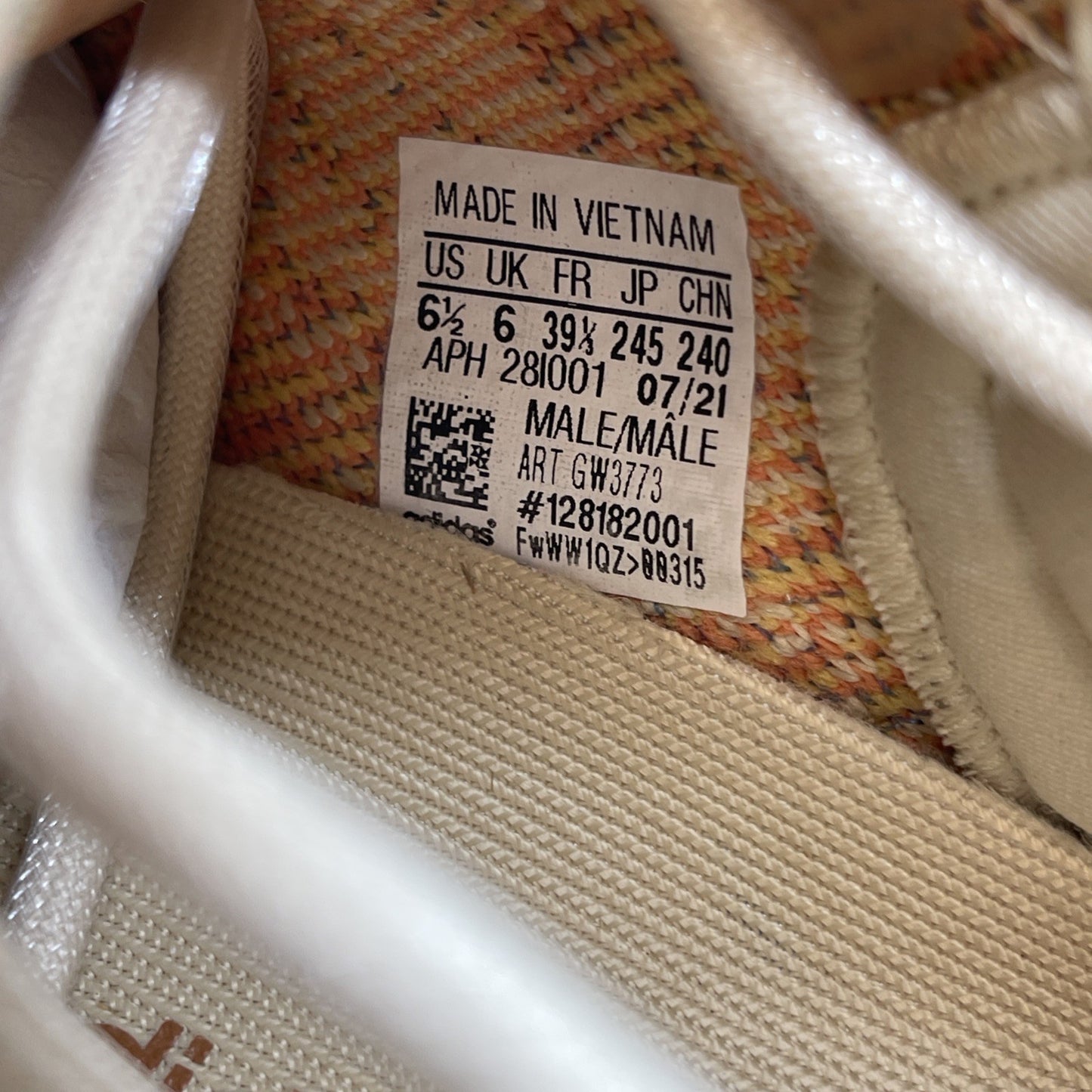 Size 6.5 - adidas Yeezy Boost 350 V2 Low MX Oat Blue Orange Suede (GW3773)