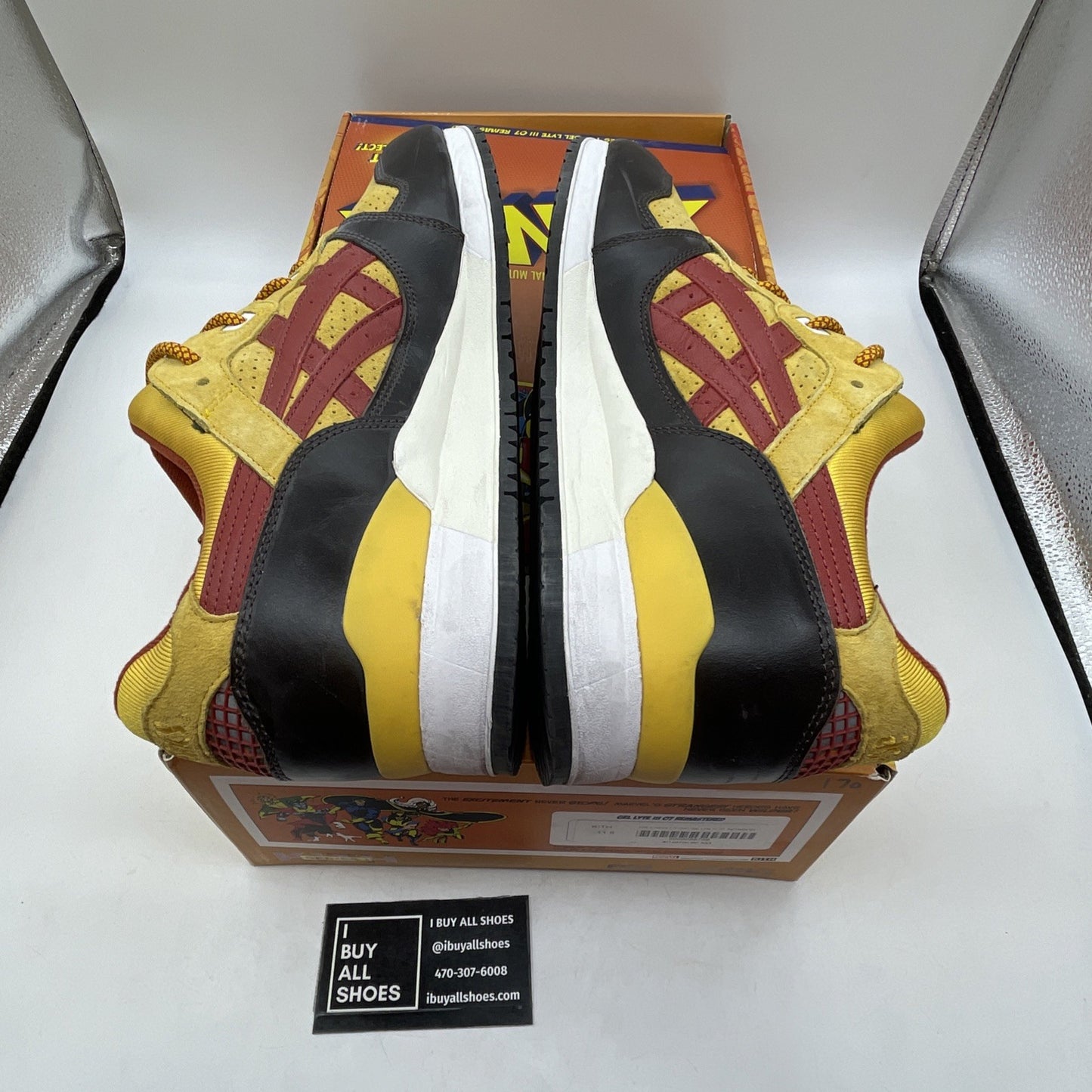 Size 11.5 Kith x Marvel x Asics Gel Lyte 3 '07 Remastered X-Men 60th Anniversary