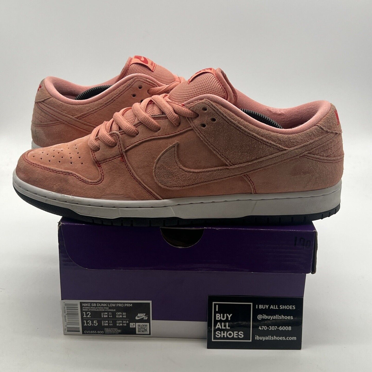 Size 12 - Nike Dunk SB Low Pink Pig (CV1655-600)