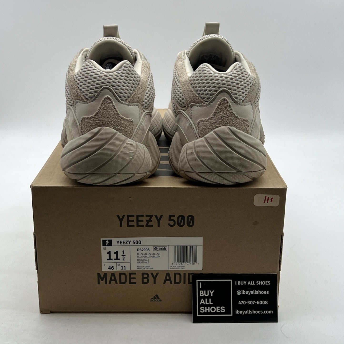 Size 11.5 - adidas Yeezy 500 Blush (DB2908)