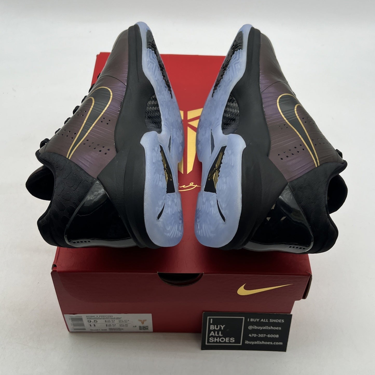 Size 9.5 - Nike Zoom Kobe 5 Protro Year of the Mamba - Eggplant (IB4481-500)