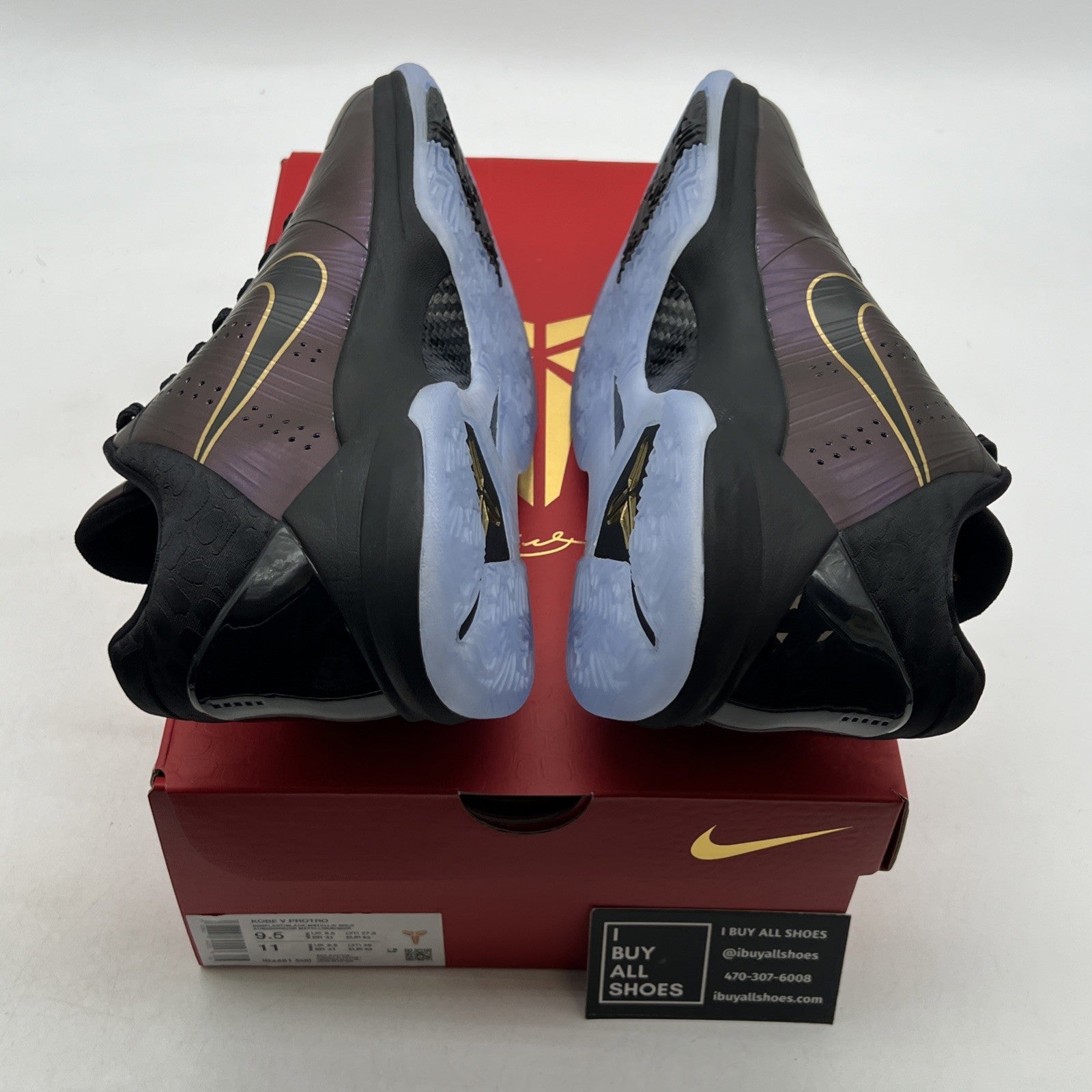 Size 9.5 - Nike Zoom Kobe 5 Protro Year of the Mamba - Eggplant (IB4481-500)