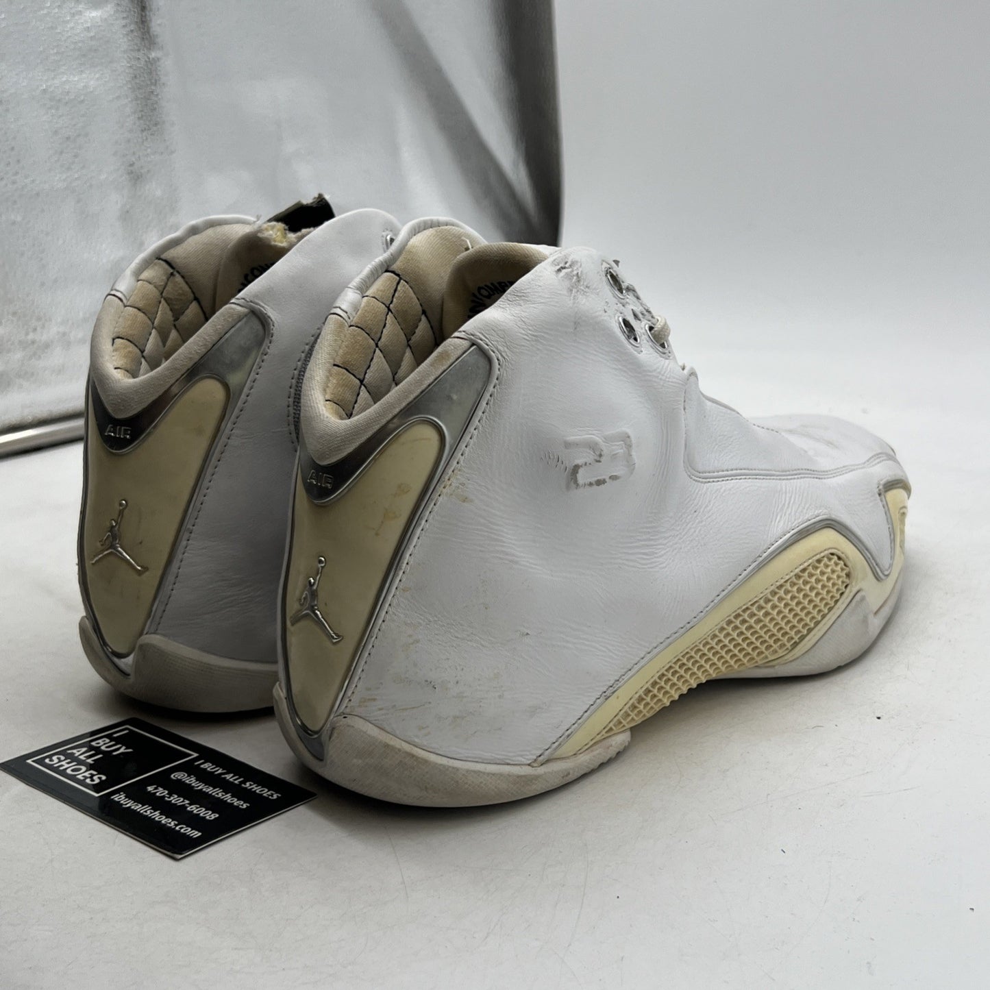 Size 10.5 - Air Jordan 21 OG White (313038-101)