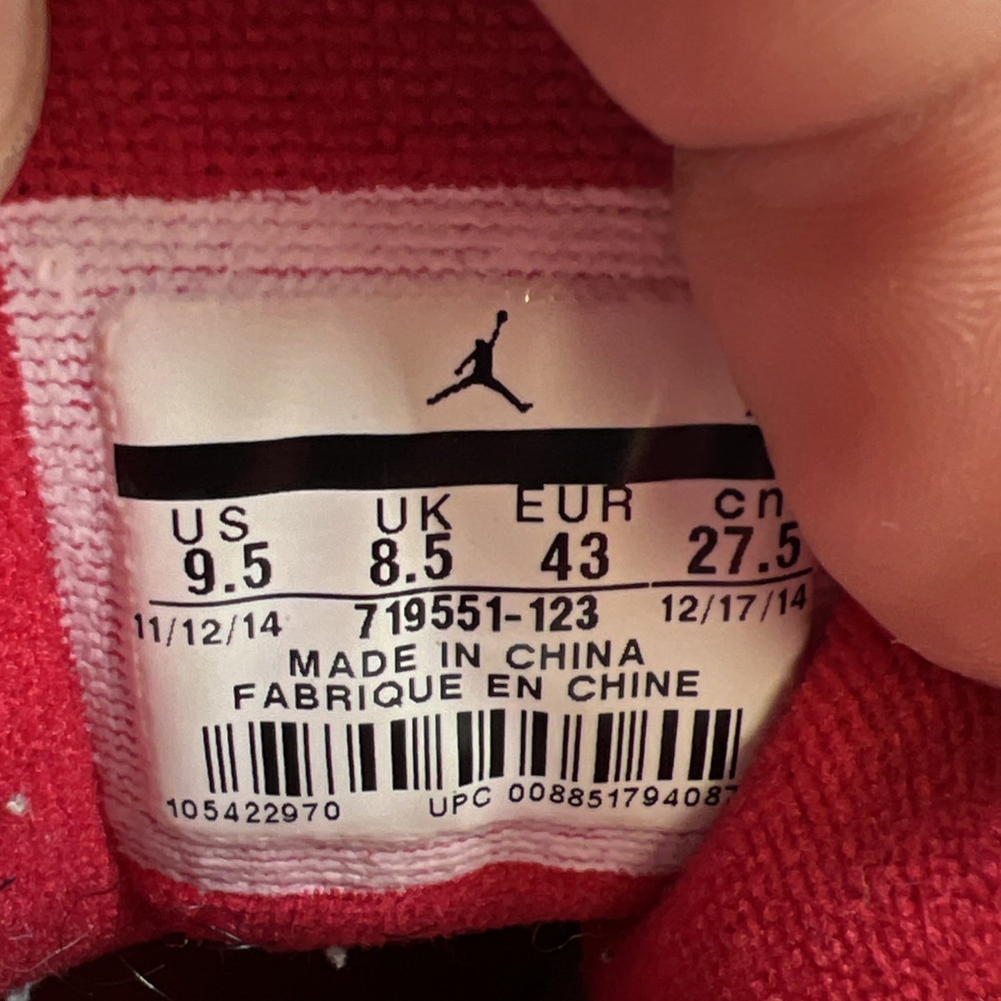 Size 9.5 - Air Jordan 1 2015 Mid Hare (719551-123)