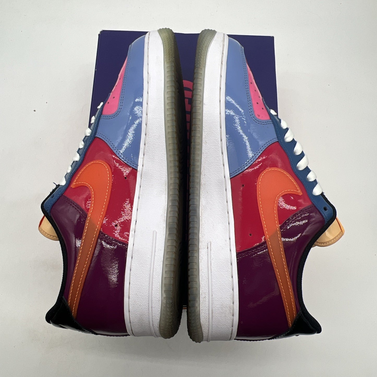 Size 10.5 - Nike Undefeated x Air Force 1 Low Total Orange (DV5255-400)